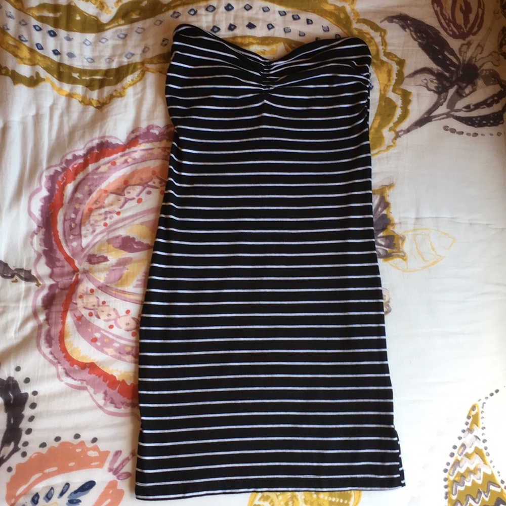 Forever 21 strapless bodycon dress
